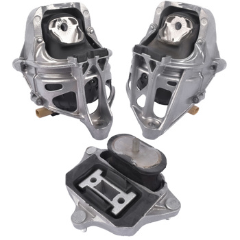  3PCS Engine Motor Mounts & Transmission Mount Set for Audi S4 S5 20-18 V6-3.0L 4M0199371FC 4M0199372FC