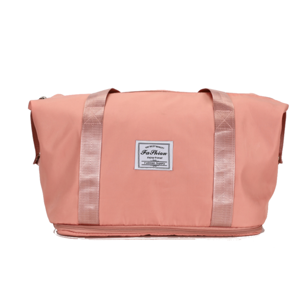 FCH 三件套 20寸拉杆箱+手提包两件套 PP拉杆箱 20in PP材质 铁拉杆 全配色 玫瑰金色-9