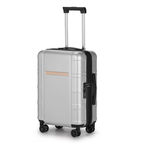 Luggage 20" Suitcase PC+ABS with TSA Lock Expandable Spinner Carry on Hardshell Lightweight 