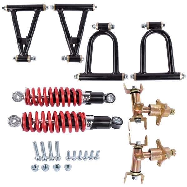 Front Suspension + Shock Swing Arm Set Replacement Kit for ATV Quad Bike Go Kart