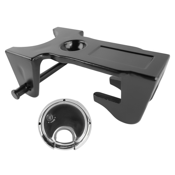 Black Gooseneck Trailer Hitch Locks TL-50 Coupler Trailer Lock Gooseneck Lock