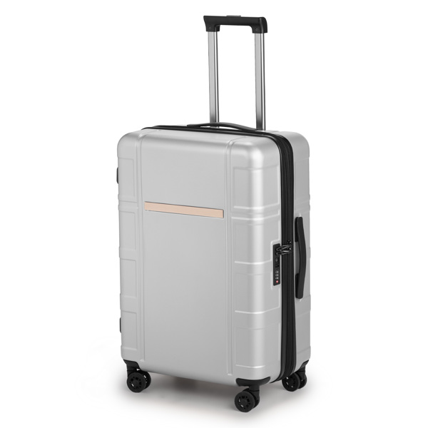 Luggage 24" Suitcase PC+ABS with TSA Lock Expandable Spinner Carry on Hardshell Lightweight 