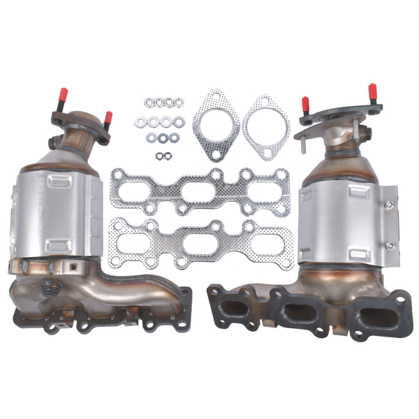 Manifold Catalytic Converters for Ford Explorer V6 3.5L 2013-2019 High Flow Cat 30584+30585