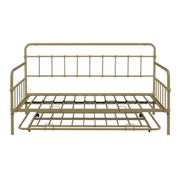 Metal Frame Daybed with trundle