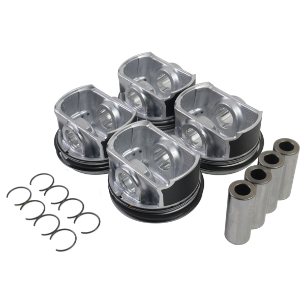 Pistons Set Ø21mm for VW Golf Jetta Scirocco Audi TT Q3 A3 Skoda Seat Leon CDNC 06H107065BE 06H107065DM