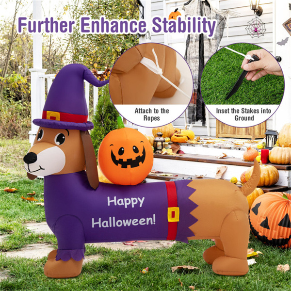 5 foot long inflatable Halloween decoration