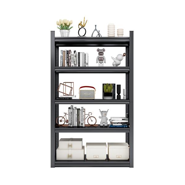 72"H  5 Tier Metal Shelves for Storage Garage Shelving 2000LBS Heavy Duty Storage Shelves Adjustable Garage Shelf Industrial Shelving Unit Storage Utility Rack,47.2"W*23.6"D*72"H,Black