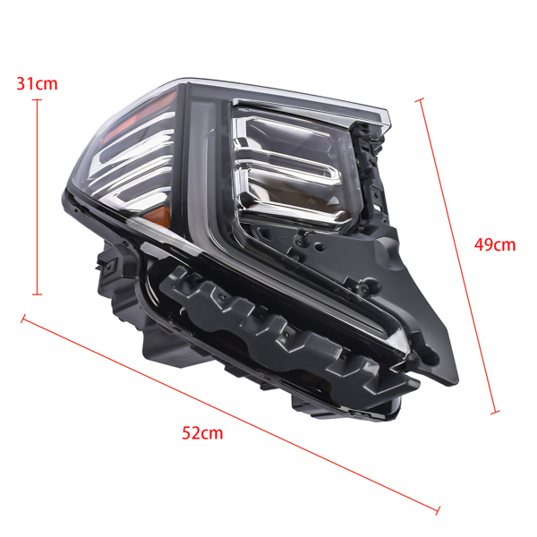 Front Right LED Headlight Headlamp for GMC Sierra 1500 / Sierra 1500 Limited SLT Denali 2022-2024 85604120 87858158