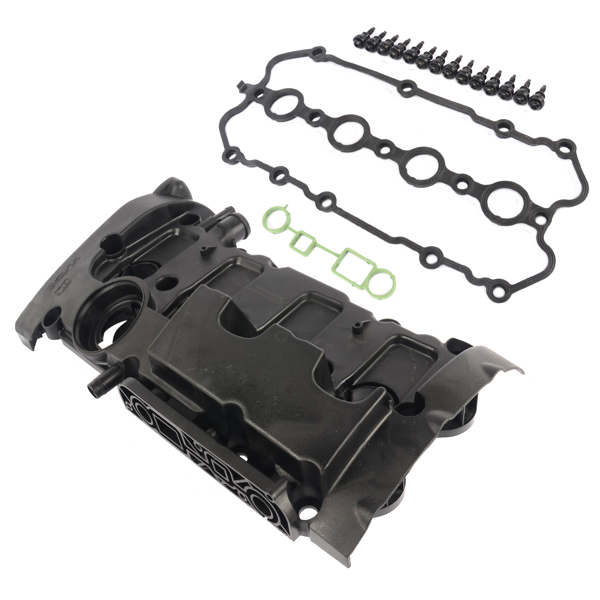 Engine Valve Cover with Gasket Bolts For Audi A4 2.0L L4 Quattro 06D103469H 06D103469L