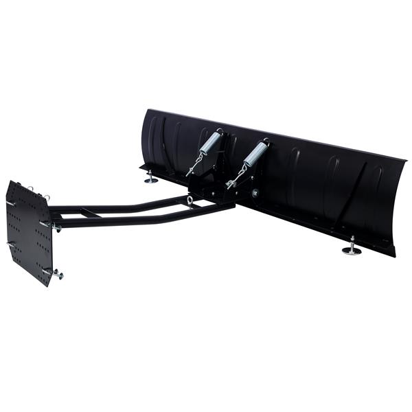 UNIVERSAL UTV SNOW PLOW KIT,Plow System ,Steel Blade Complete Universal Mount Package 72in