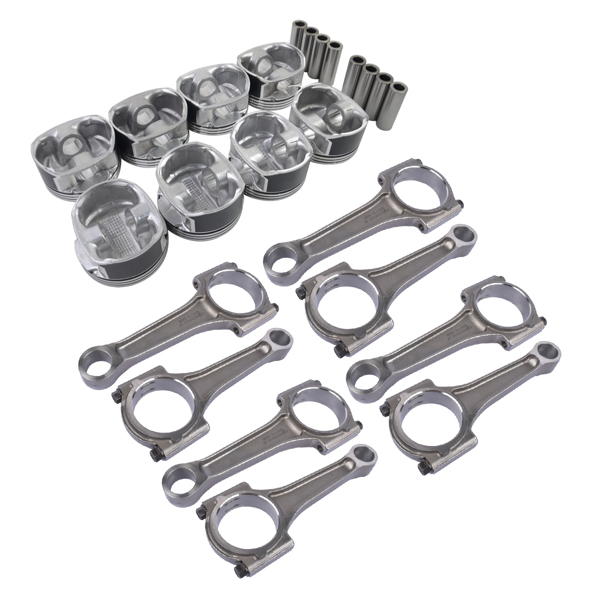 Pistons Connecting Rods Kit For 03-08 Chrysler 300 Dodge Charger Jeep Ram 5.7L  5086002AA 5086002AB 5086010AB 5086011AB 53021538AD 53021539AD