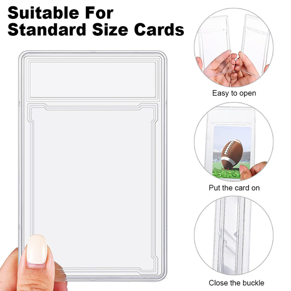 Graded Card Holder for PSA Style Slab for Trading Sports Cards Protector Case