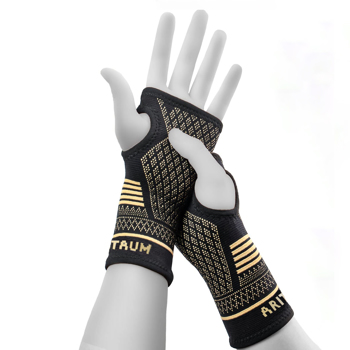 COPPER  palm protection gloves, weight lifting gloves, with wrist protection, full palm protection, suitable for gym training, fitness, weight lifting, exercise