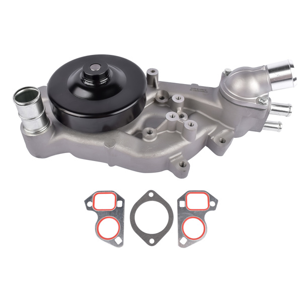 Engine Water Pump w/ Pulley and Gasket for Chevrolet Camaro 2012-2015 Corvette Caprice Pontiac G8 Cadillac CTS 19180610 19303456