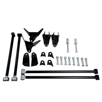 Rear Suspension Four 4 Link Kit For Chevy C10 Suburban GMC C1500 K1500 1980-1987