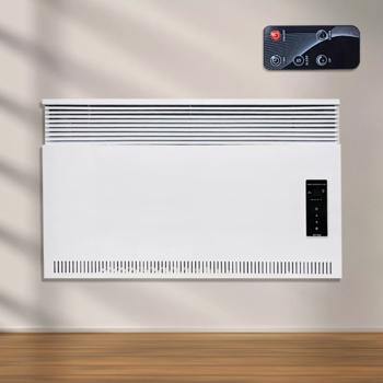 1200W/600W Electric Panel Heater Wall Mounted Bathroom Safe Radiator Timer Thermostat