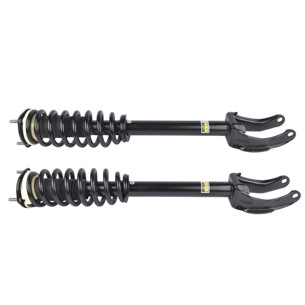 Set of 2 Front Shock Strut Coil Spring Assys For Mercedes W166 C292 ML500 GLE400 1663232400 1663232900