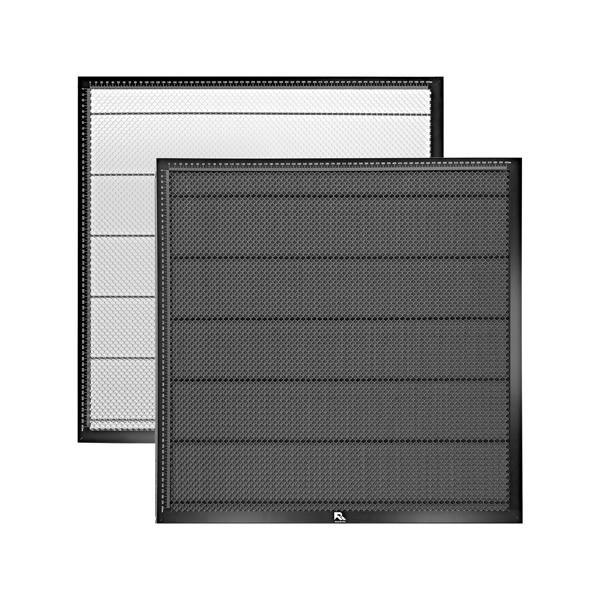 Lasertisch mit Wabe, Wabengitter für schnelle Wärmeableitung, Honeycomb für die meisten Lasergravierer und schützt den Schreibtisch (650 x 650 mm)