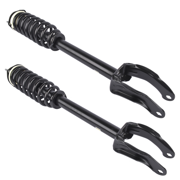 Set of 2 Front Shock Strut Coil Spring Assys For Mercedes W166 C292 ML500 GLE400 1663232400 1663232900