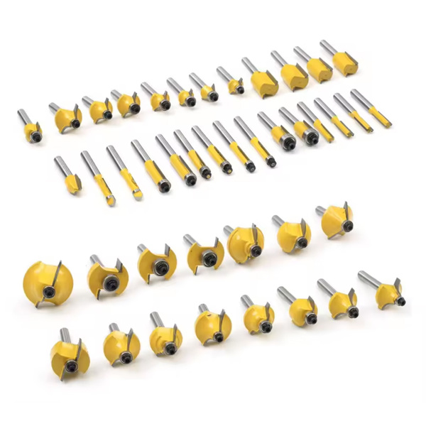 Repair Tool Set, Woodworking Milling Cutter, Engraving Machine, Mechanical and Electrical Wood Milling and Trimming Machine