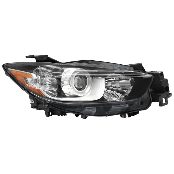 Headlight Assembly Fit for 2013 - 2016 Mazda CX-5 Factory Halogen Projector Headlamp Replacement Driver&Passenger Side Pair