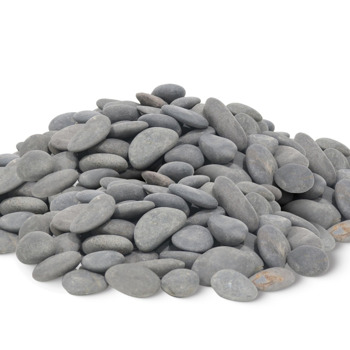 18 LB Mexican Beach Pebbles, 1-2 Inch Decorative River Rocks for Landscaping Garden Paving Plant Rocks Crafting Walkways Backyard, Decorative Stone and Natural Unpolished Bulk Rocks, Grey