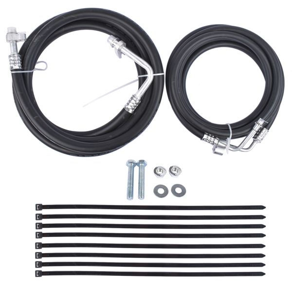 Rear Air Conditioning Hoses Set for Chevy Tahoe GMC Yukon Cadillac Escalade 2007-2014 YTE33439 19257317 19257318