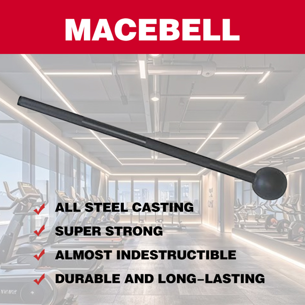 10LB   Macebell,  Mace Hammer, Great for Home Exercise & Gym Training