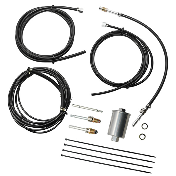 Gas Trucks Complete Nylon Fuel Line Kit for Chevy GMC C/K Trucks Gas Only 1988-1997 NFR0013