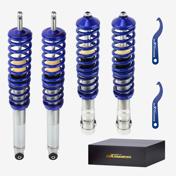 Coilovers Kit Coil Spring Struts Shocks Suspension For VW MK2 / MK3 Golf & Jetta C2408230025