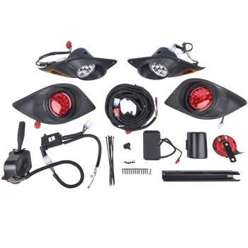 Golf Cart LED Light Kit for 2007-up Yamaha G29 Gas and Turn Signal Horn Brake 12V