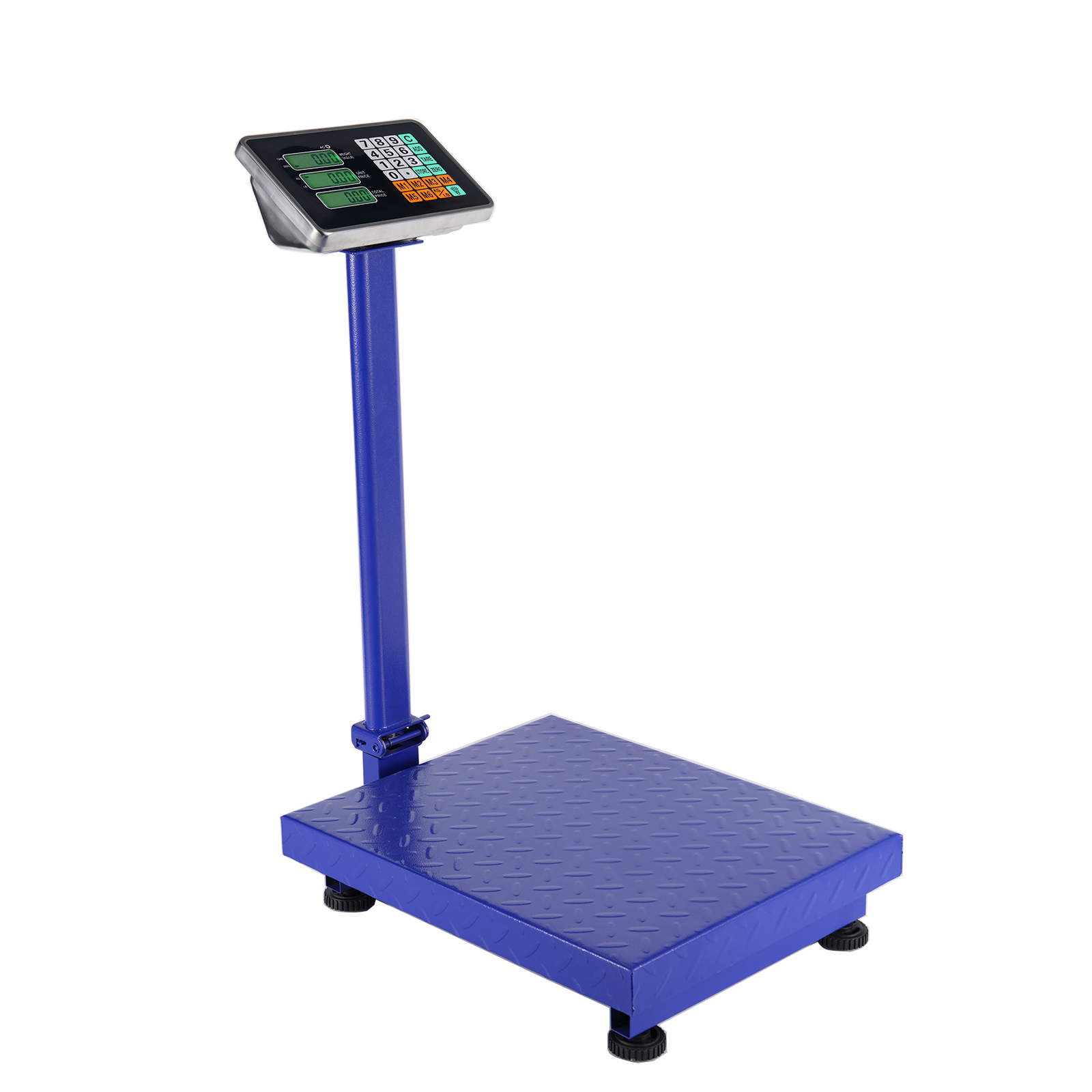 【Old code:19282852】300KG/661lb LCD Digital Personal Floor Postal Platform Scale Blue view 4