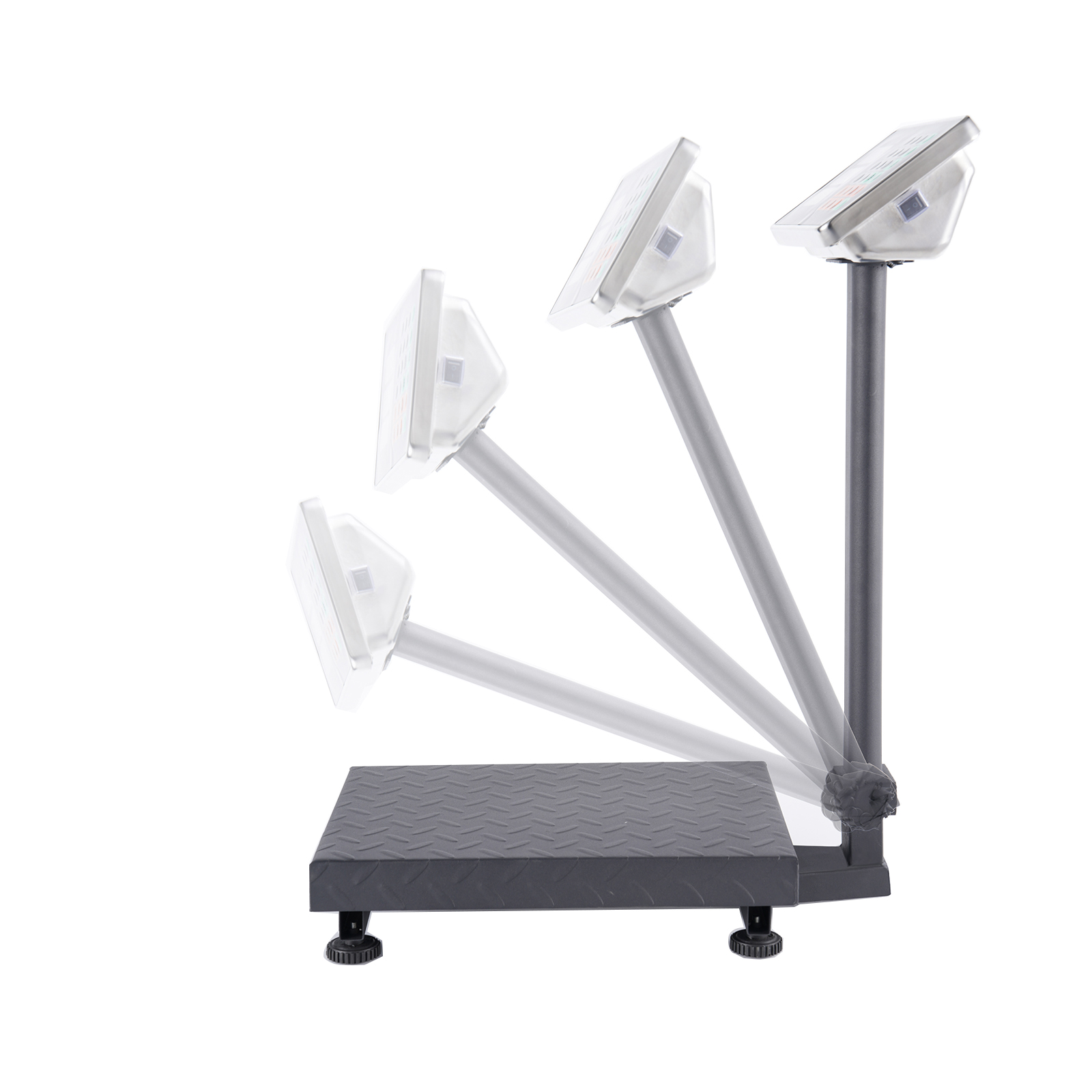 【Old code:95066004】100KG/220lbs LCD Digital Personal Floor Postal Platform Scale with 30*40 Platform & 0.6mm view 3