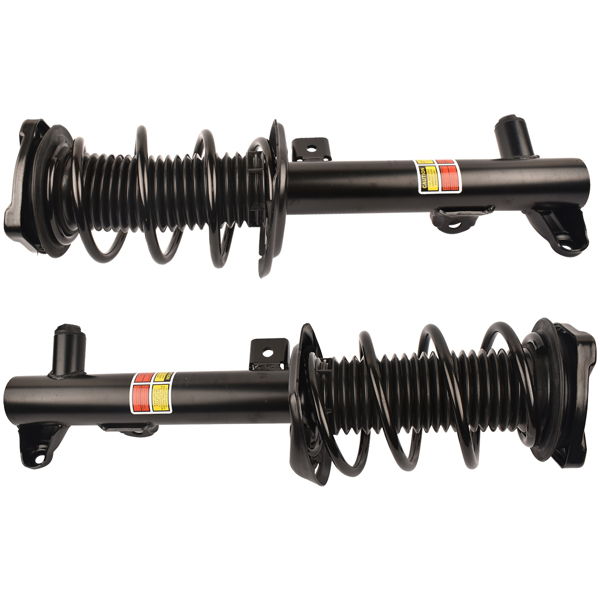 Pair Front Left + Right Shock Absorbers For Mercedes-Benz C180 C250 C300 C350 E350 E400 E500  E550 Base 2010-2016