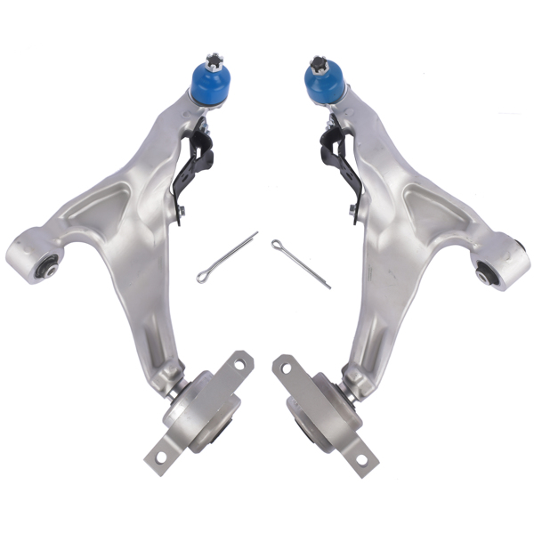 2Pcs Front Lower Suspension Control Arms Left and Right for Infiniti Q70 Q70L M35h M56