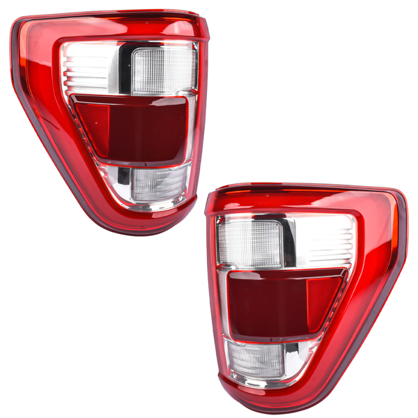 2PCS Tail Lights Blind Spot for Ford F-150 F150 2021 2022 2023 Left & Right Side ML3413B505 