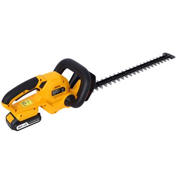 20V Cordless Hedge Trimmer, 22 Inch Steel Blade, Reduced Vibration, Battery and Charger Included