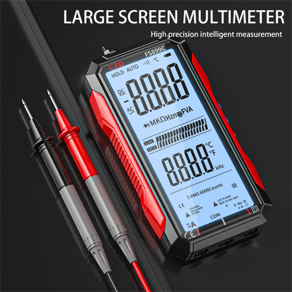 Charging Large Screen High-precision Digital Multimeter, Fully Automatic Intelligent Multifunctional Multimeter