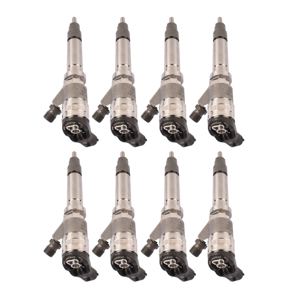 8x Fuel Injector Fits for 2004.5-2005 Chevrolet Silverado GMC Sierra 6.6L Duramax LLY 0445120027 97303657