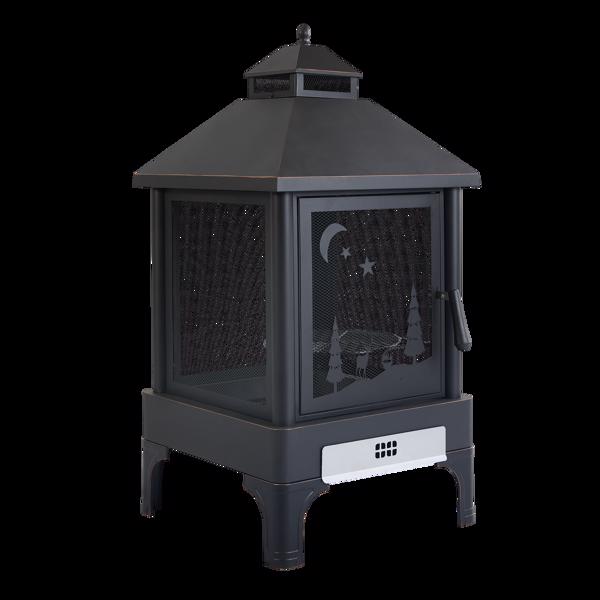 Garden Metal Outdoor heating furnace for backyard fir pit 