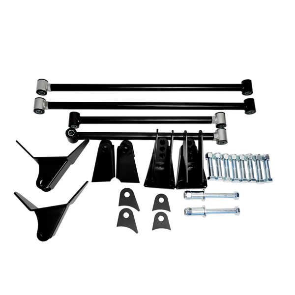 Rear Suspension Four 4 Link Kit For Chevy C10 Suburban GMC C1500 K1500 1980-1987