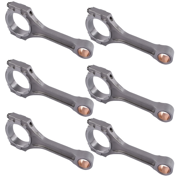  6Pcs Engine Connecting Rod Set for Hyundai Azera Kia Sedona Sedan Sport Utility Van 2011-2021 235103L100 235103CFA0