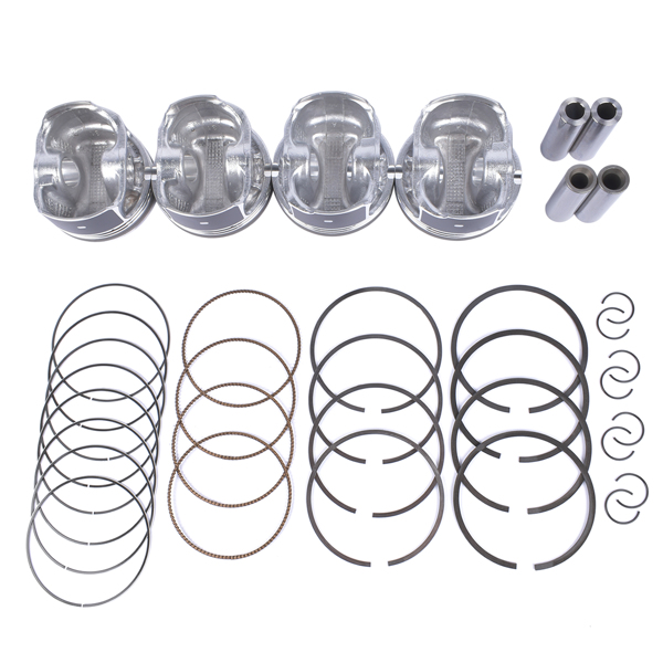 Pistons and Rings Kit S224-3959 for Chevy Equinox GMC Terrain Buick Regal 2.4L 2010-2017