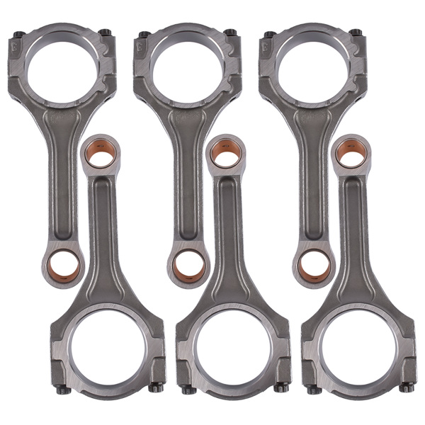  6Pcs Engine Connecting Rod Set for Hyundai Azera Kia Sedona Sedan Sport Utility Van 2011-2021 235103L100 235103CFA0