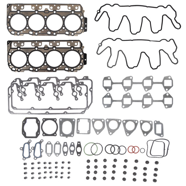 Cylinder Head Set for GMC Chevy 6.6L V8 OHV Duramax Diesel LML HS54580C 2011-2016 HS54580C