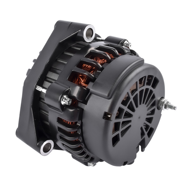 AD244 Style 220A Alternator Serpentine Black for GM LS Based Trucks Vans & SUV Applications 1999-2006 ES1024BK