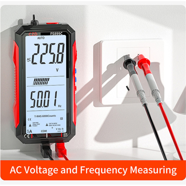 Charging Large Screen High-precision Digital Multimeter, Fully Automatic Intelligent Multifunctional Multimeter