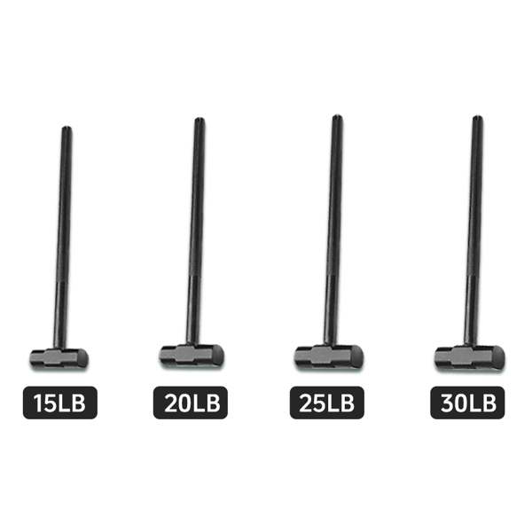 20LB -one piece Fitness steel hammer suitable for use in the gym and at home【Support for self-pickup face sheet, daily face sheet submission deadline 16:00】