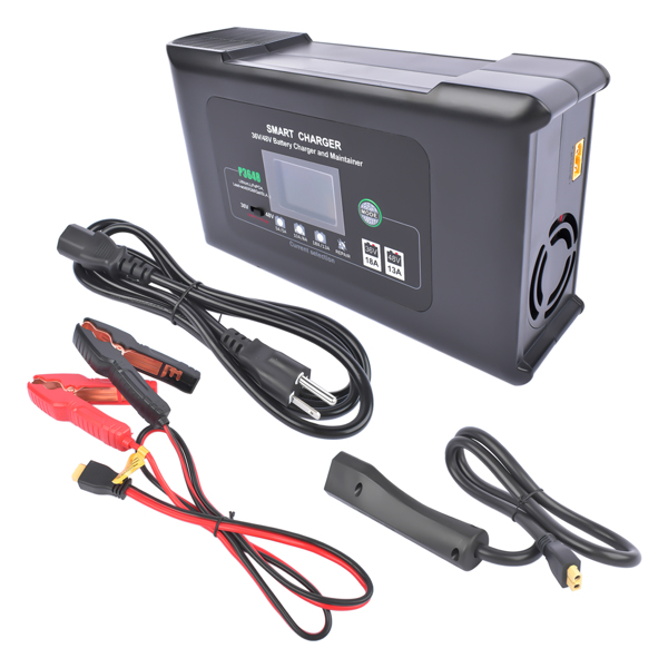 48V 13A & 36V 18A Smart Battery Charger For Golf Cart Club Car EZGO TXT RXV