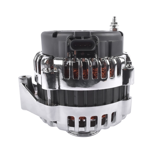 LS Truck 220A AD244 Chrome Alternator 4 Pin Connector for Chevy Silverado GMC Sierra 4.8 5.3 6.0 1999-2006